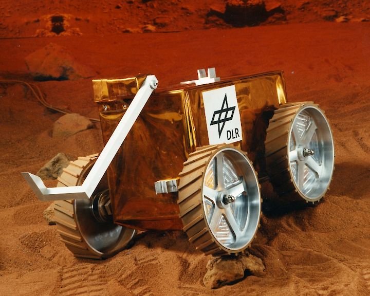 Mars-Rover Study 1995 © DLR Mars-Rover Studie 1995 © DLR