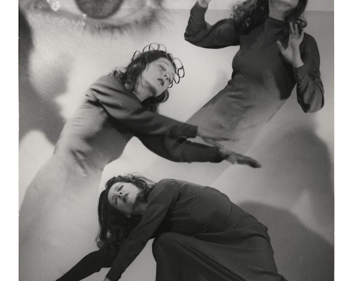 Siegfried Enkelmann, Die Tänzerin Inge Hönisch, Fotomontage aus den 1950er Jahren, © VG BildKunst Siegfried Enkelmann, Die Tänzerin Inge Hönisch, Fotomontage aus den 1950er Jahren © VG BildKunst