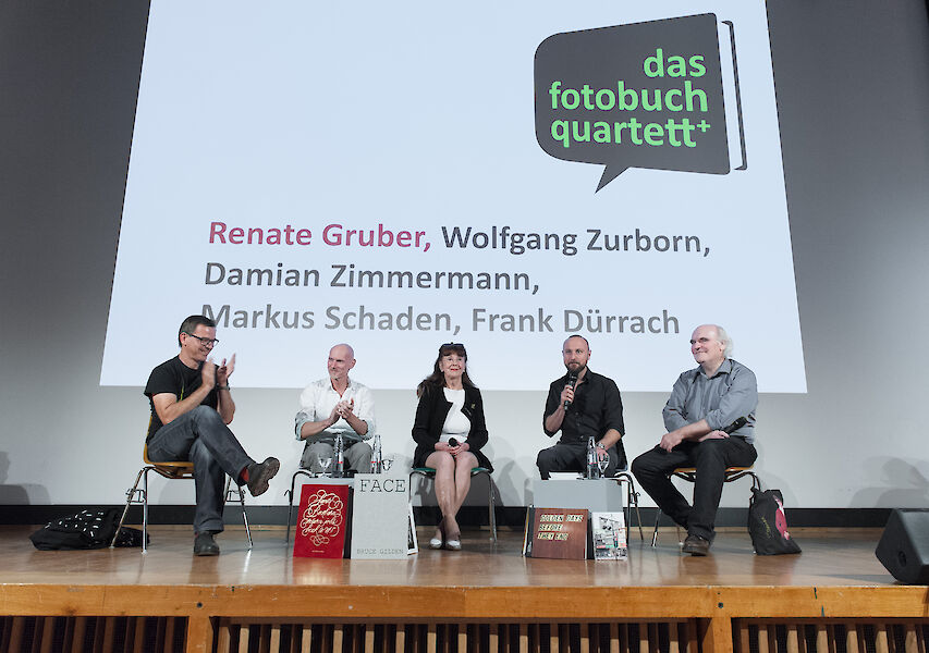 Fotobuch-Quartett mit Renate Gruber im Museum für Angewandte Kunst Köln, 2016 - © Nadine Preiß - 