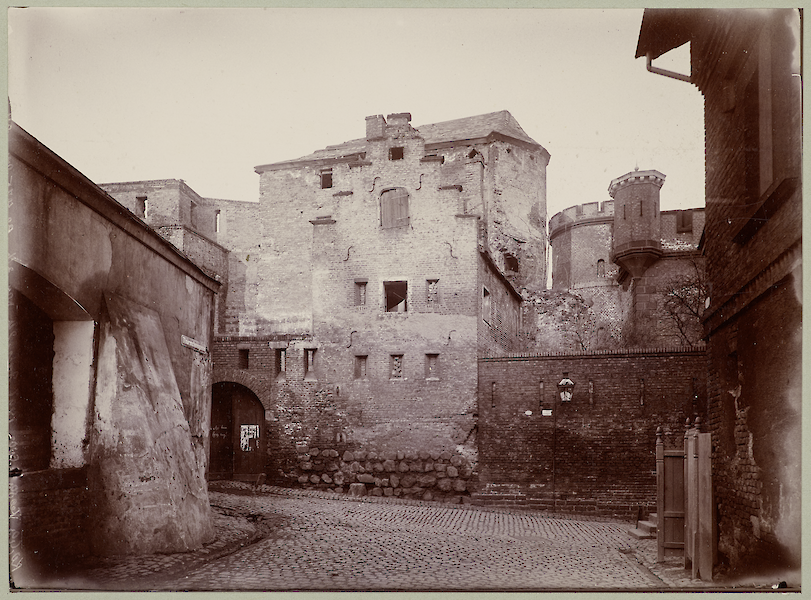 Wilhelm Scheiner, Cologne - Kunibertstorburg, around 1885 - © Kölnisches Stadtmuseum – Graphische Sammlung (Repros: RBA) - 