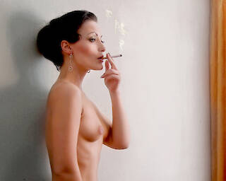 Elaine Smoking, 2014 © Horst Kistner