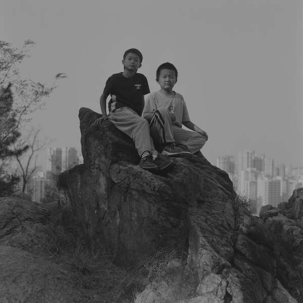 Two Boys Playing on the Rock - Childrens Park Qingdao, 2024