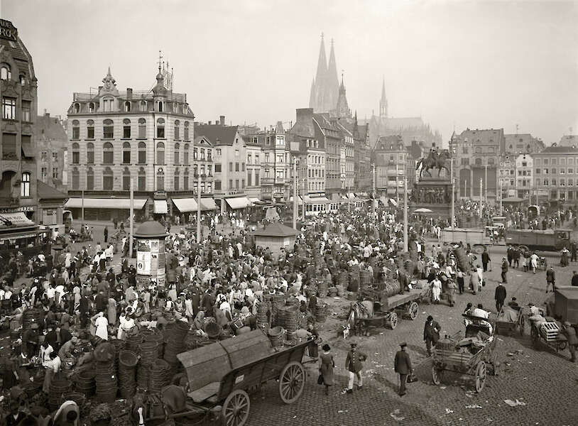 Hugo Schmölz, Heumarkt Köln, 1926